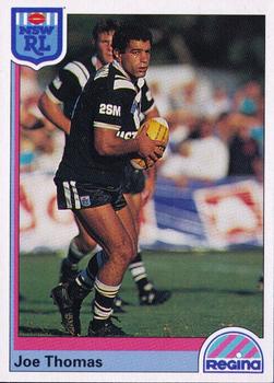 1992 Regina NSW Rugby League #10 Joe Thomas Front